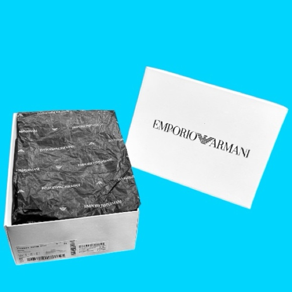 4 items Emporio Armani Box Empty EA Shoes Storage Replacement Gift - Picture 2 of 5
